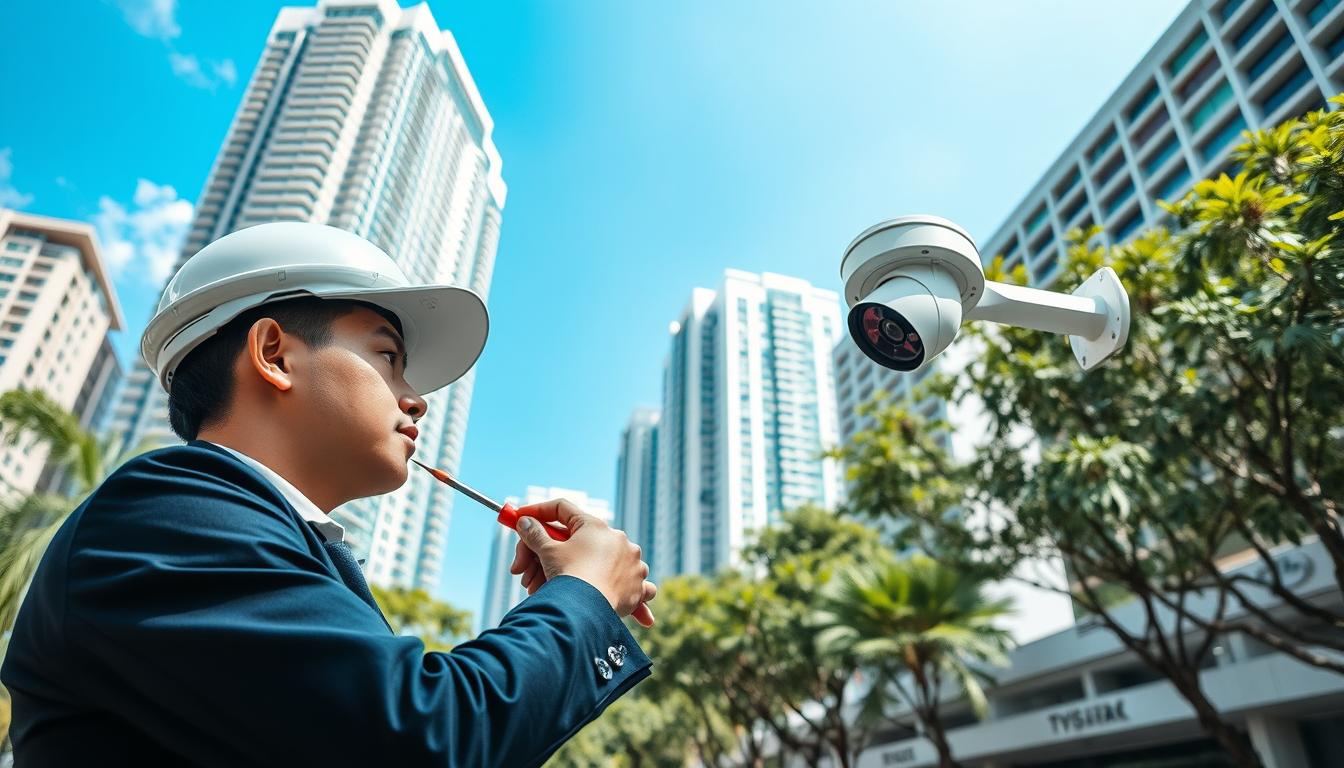 CCTV maintenance in Singapore