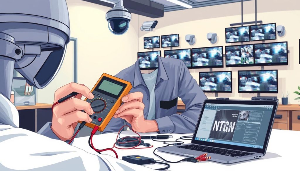 CCTV troubleshooting techniques