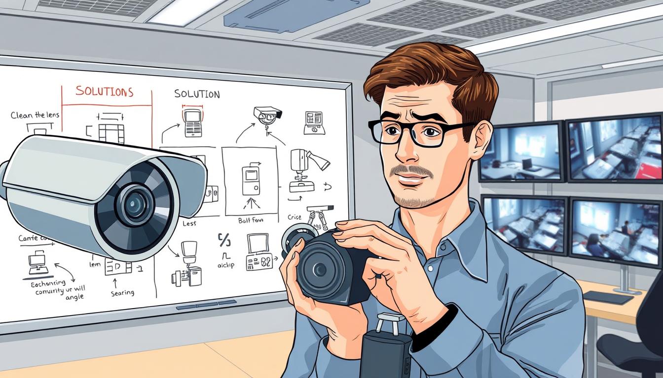 Common CCTV camera problems and solutions