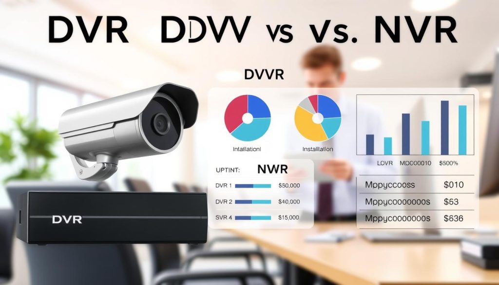Cost analysis of DVR vs NVR security systems