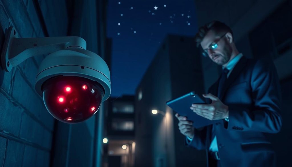 address night vision issues CCTV