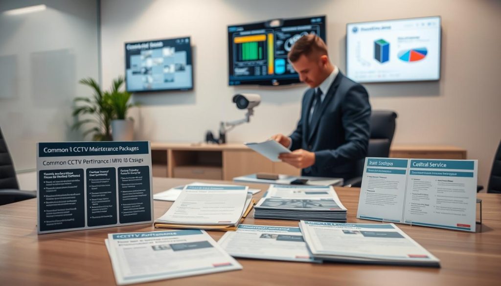 common cctv maintenance packages