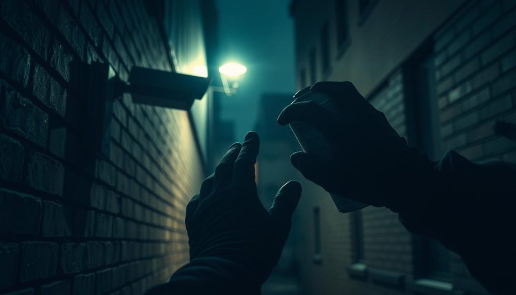 illegal actions consequences security camera surveillance