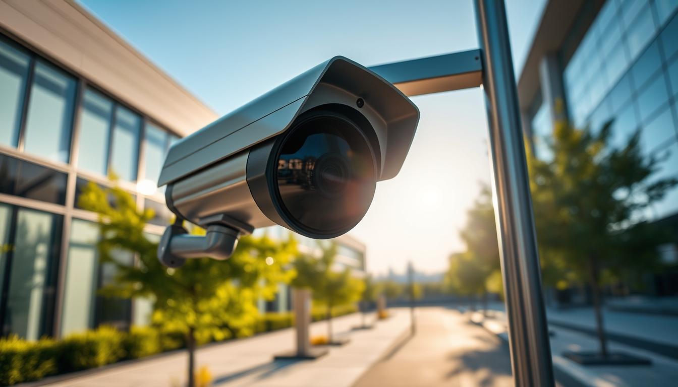 modern cctv camera installation