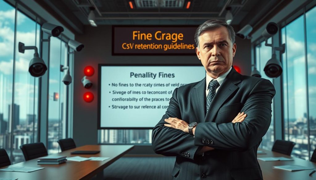 penalties for cctv non-compliance