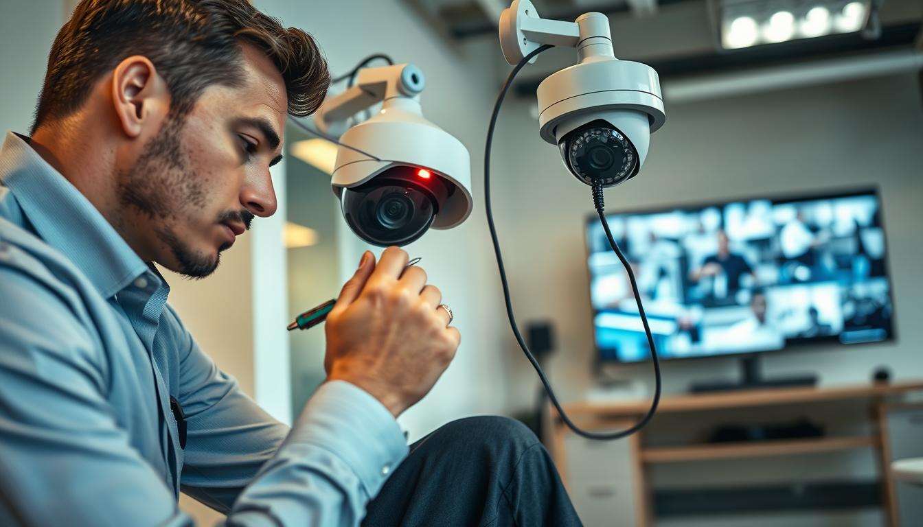 security camera troubleshooting