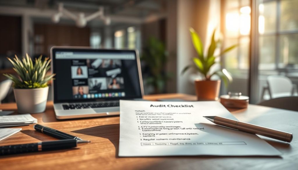 security system audit checklist