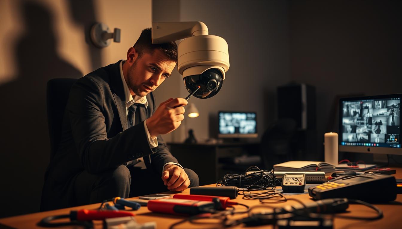 troubleshooting security camera problems