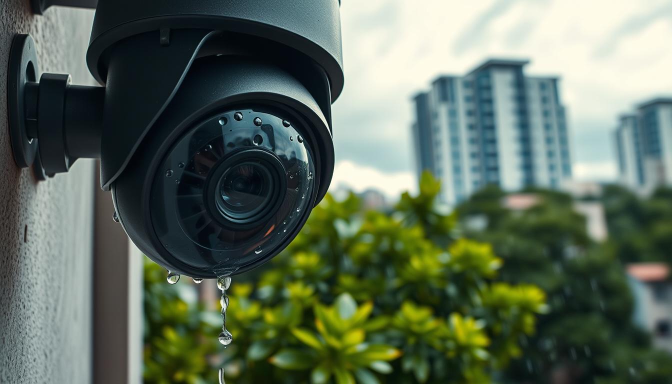 waterproof CCTV camera protection