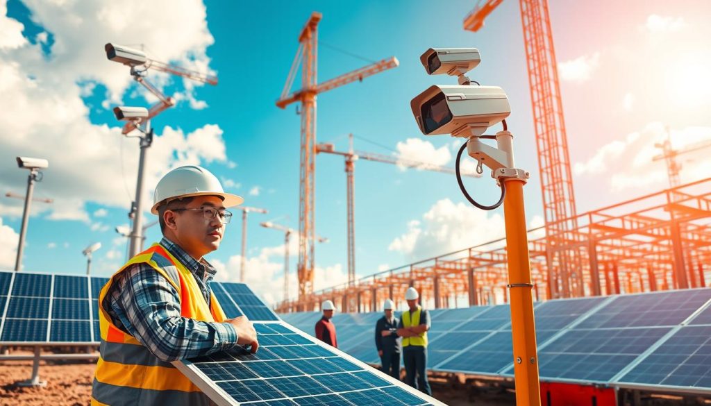 benefits of solar construction cameras