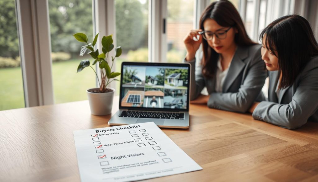 buyer's checklist for home security systems