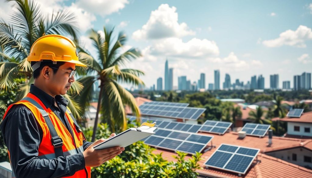 solar panel installation positioning guide