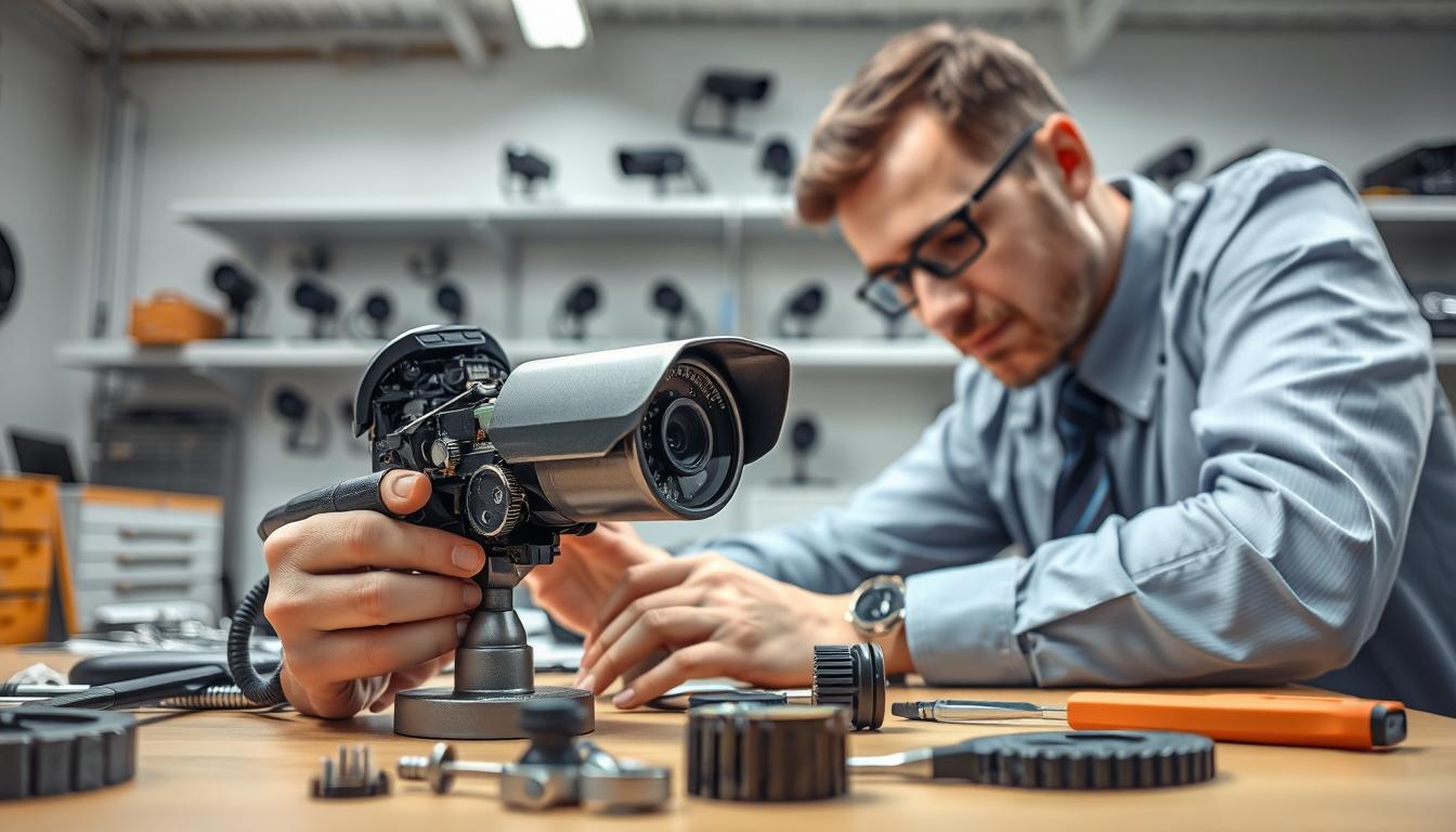 CCTV camera repair assessment