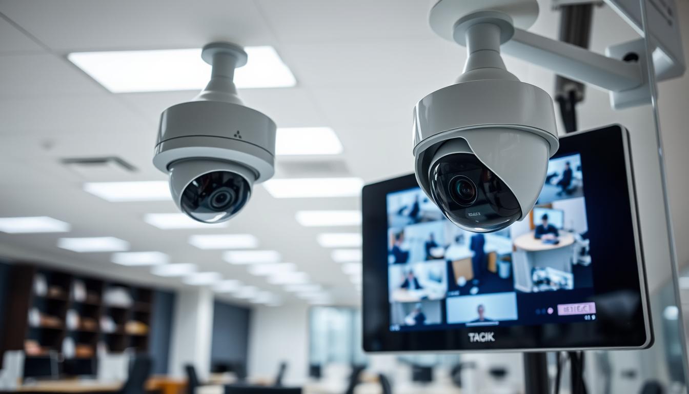 CCTV system working properly