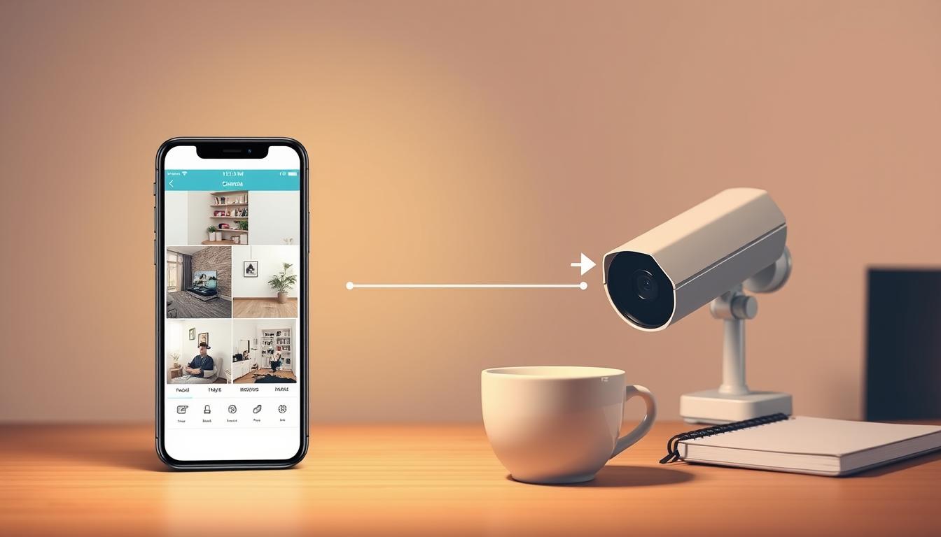 security camera phone connection guide