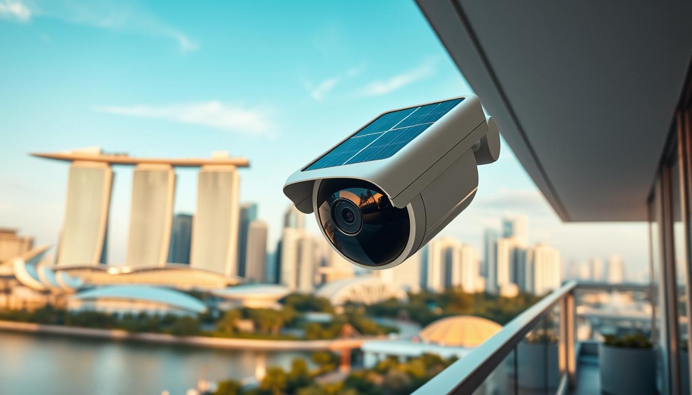 solar powered security camera guide Singapore