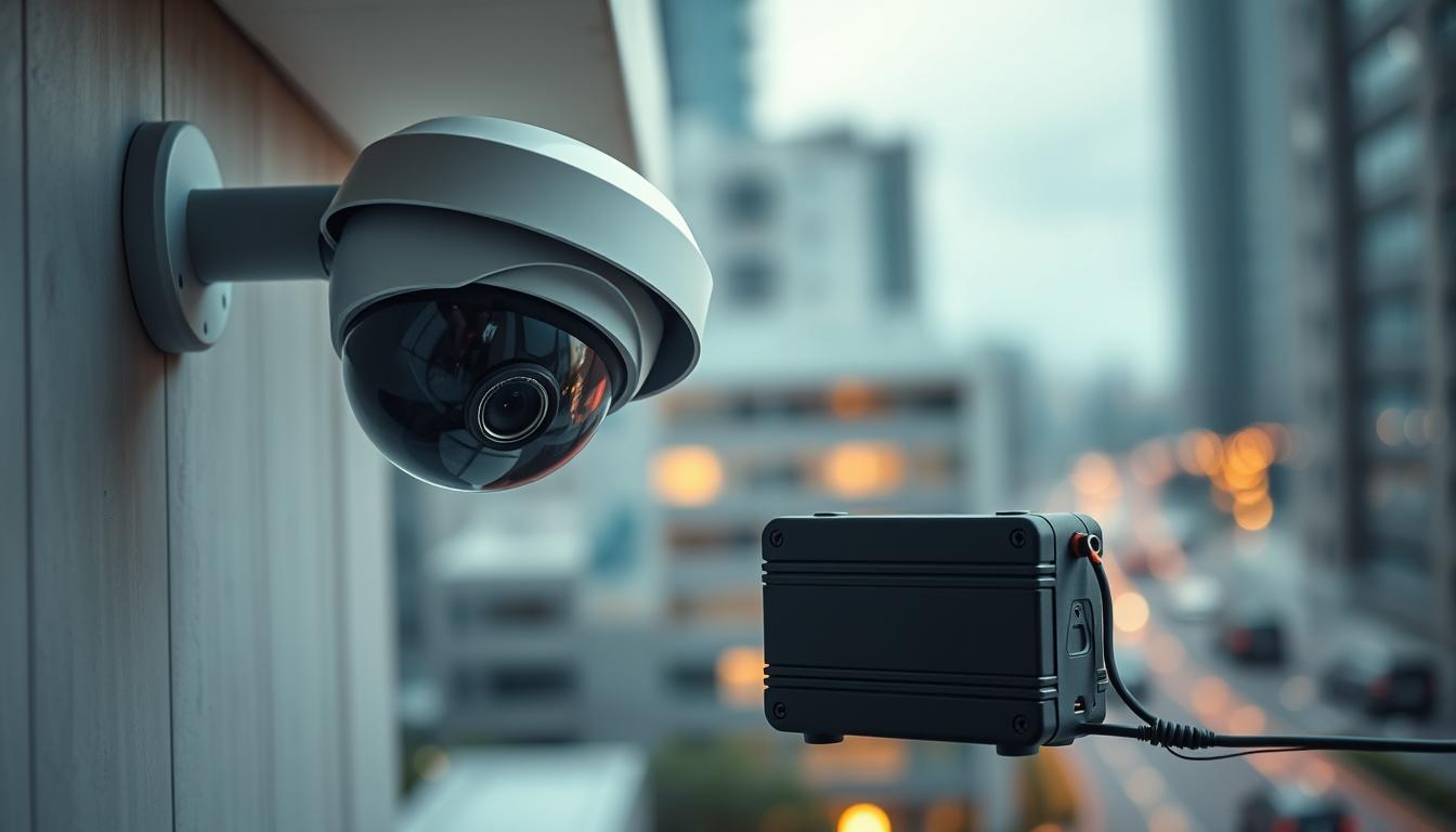 CCTV and power solutions for security