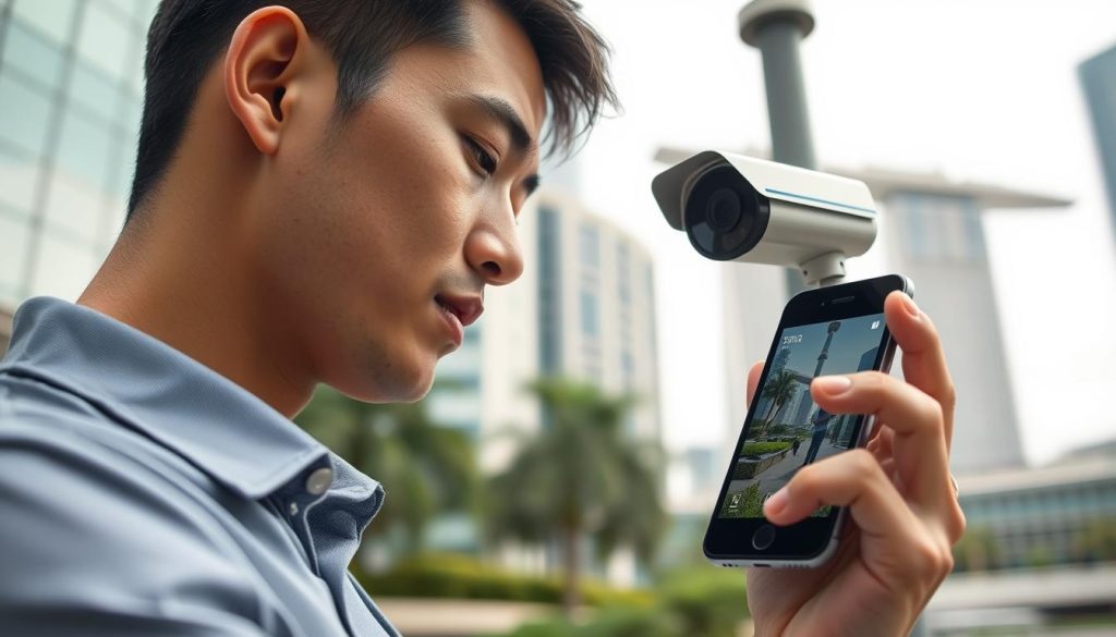 CCTV camera detection with phone CCTV camera detection with phone