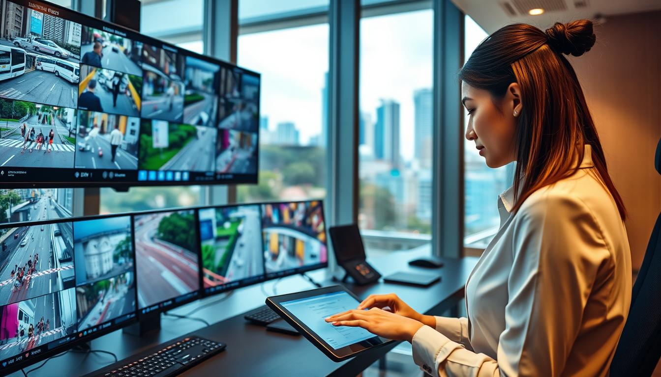 CCTV camera management in Singapore