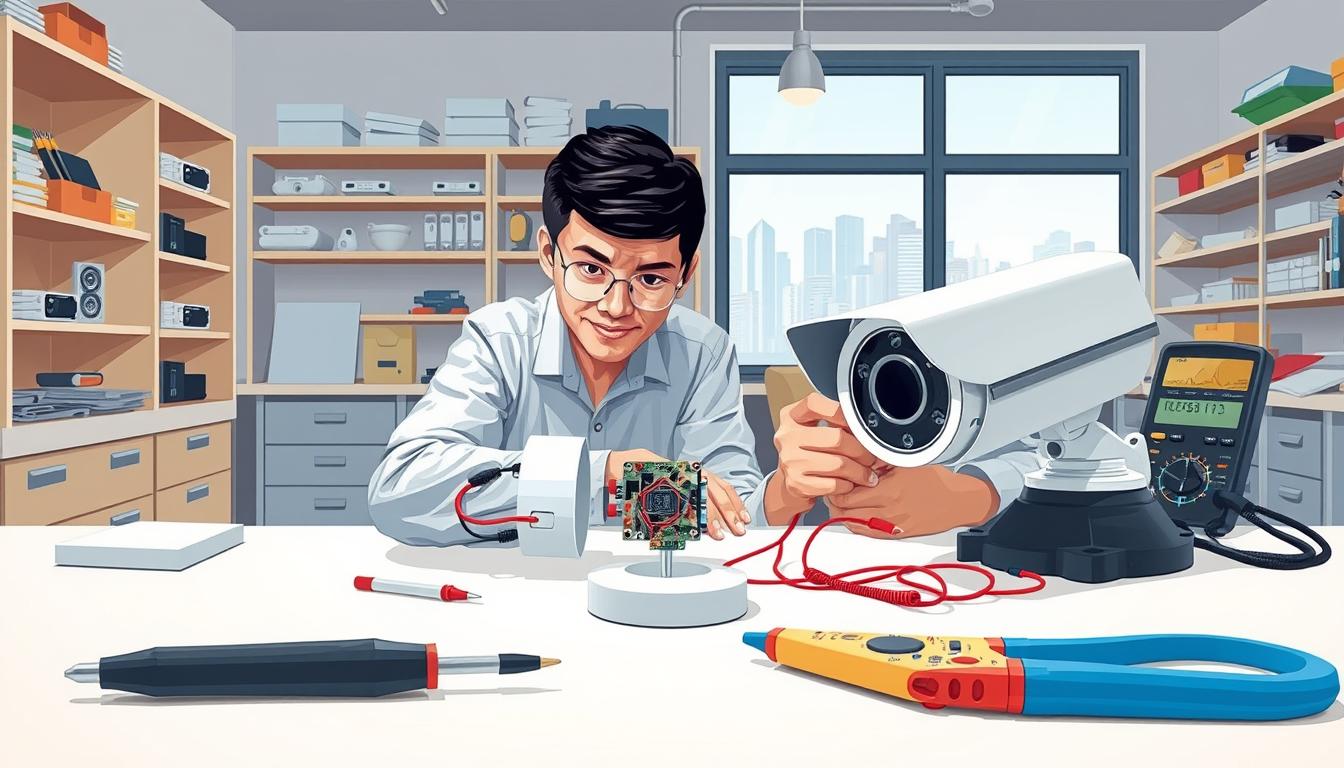 CCTV camera repair guide for Singapore