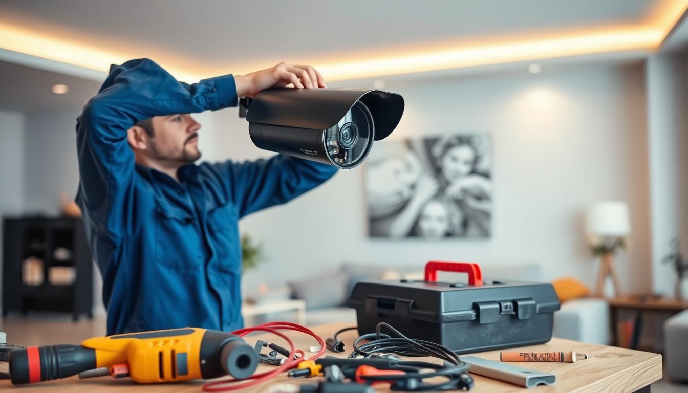 CCTV installation without WiFi