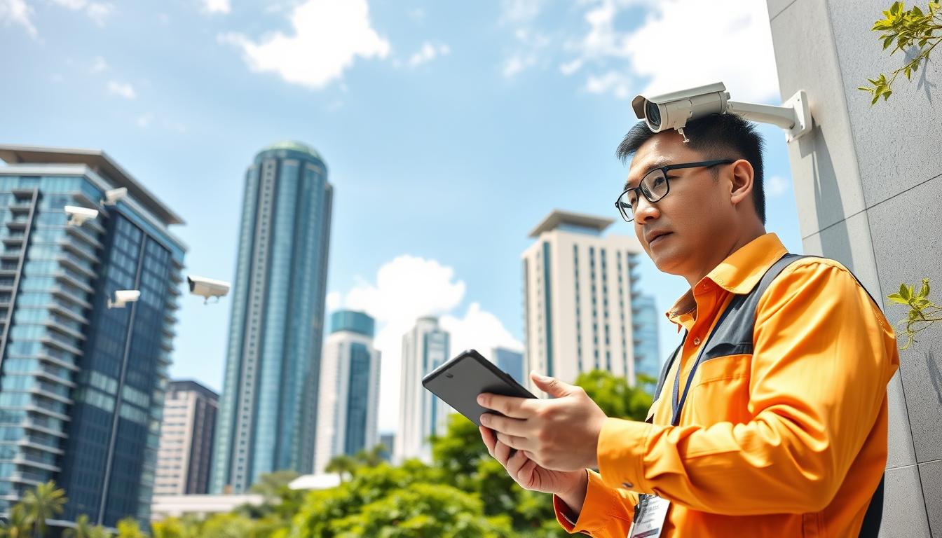 CCTV maintenance in Singapore