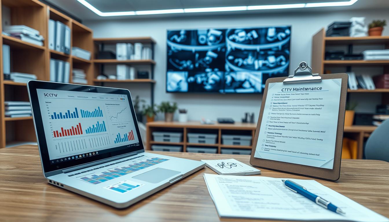 CCTV maintenance report overview