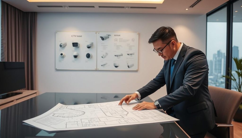 CCTV planning for home security in Singapore