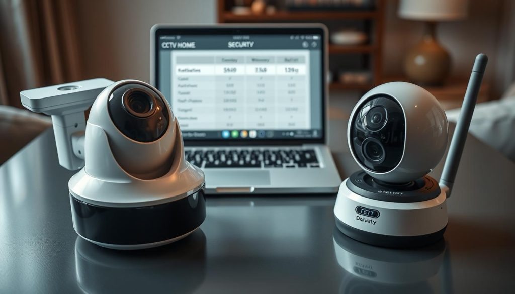 Comparing premium and budget CCTV cameras