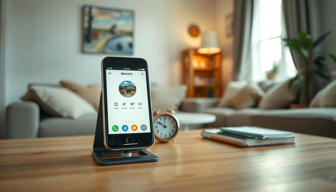 Old smartphone as a security camera