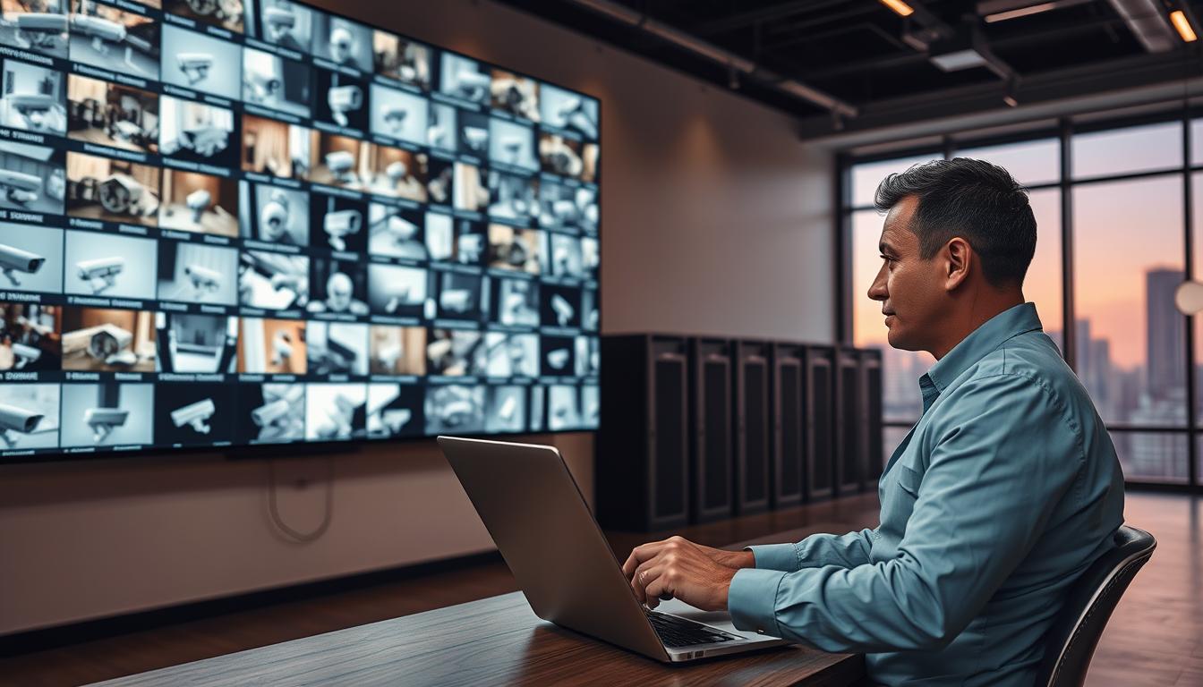 security camera footage management